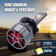 Carshark Turbo H7 Led Bulb Canbus 30000Lm H1 H4 H8 H9 H11Headlight Lamps XhP50 Ice Hb3 Hb4 Hir2 9005
