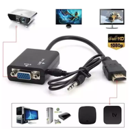 สายแปลงจาก. HDMI ออก VGA+audio, HDMI to VGA + audio Converter Adapter, HD1080p Cable Audio Output สายแปลงจาก. HDMI ออก