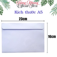 Set of 100 A5, A6 White Envelopes with glue, suitable for letters and necessary documents.