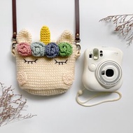 Fuji Instax Crochet Case - Unicorn | for Mini 25 / 50s / 8 / 90 / 70 / 26 / 9