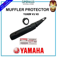 Y15ZR Exhaust Muffler Cover Y15 v1 v2 Exhaust Protection Cover Y150 LC150 Y15ZR B17 YAMAHA Y15 Exhau