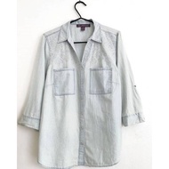 Gloria Vanderbilt Embroidered Shirt