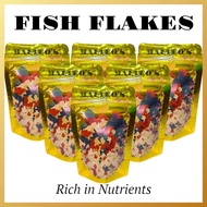 Fish Flakes, Flakes Fish Food, Aqua Flakes Fish Food, Premium Fish Flakes Food