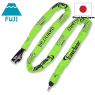 Kaedear Bike Lock Chain Lock Key Chain Length 2000mm Square Chain Diameter 6mm High Durability Cylin