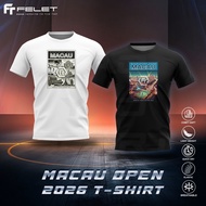 FELET MACAU SHIRT Badminton Shirt Baju Badminton 100% Original by FLEET