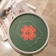 CarryPlus 鳥屋系列・玻璃印刷12吋靜音掛鐘