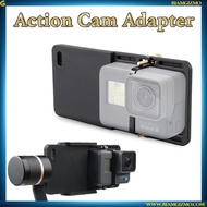 Action Camera Adapter for Smartphone Gimbals *FITS DJI / FEIYU / ZHIYUN etc* Hero 7/6/5/4/3/3+, Yi 4