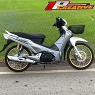 HONDA WAVE 125 I SUPRA X 125 TRANSPARENT STRIPING ALREADY CUT IP CREATIVE