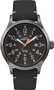 Timex Expedition Scout Mens 40 mm Watch Black/Black