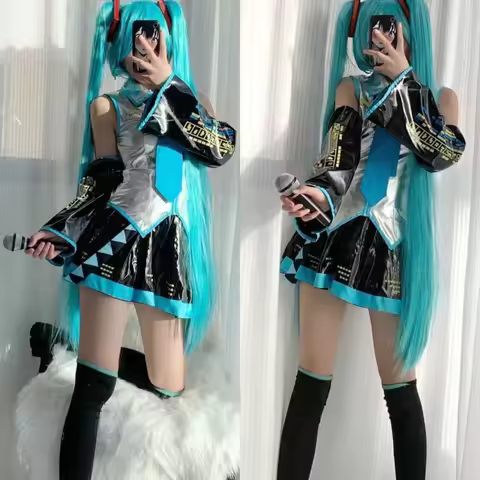 Project Sekai Diva Mikuo Cosplay Costume Wig Shoes Carnaval Anime Cosplay Decor Halloween Party Diva