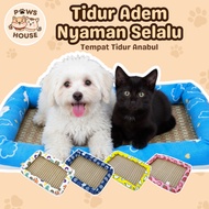 PAWS HOUSE Dog & Cat Bed M & L – Dog & Cat Bed - Pet Bed - Dog Bed