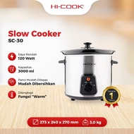 Hi-Cook Electric Slow Cooker 3.0L SC-30 3 Liter Electric Soup Cooker