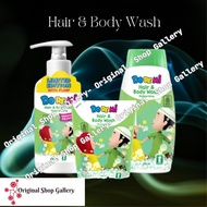 DOREMI Hair & Body Wash Sabun Mandi plus Shampo Anak Nussa Rara Kemasan Botol / Refill 200 ml