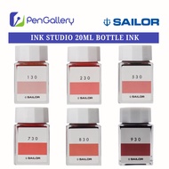 Sailor Ink Studio Fountain Pen 20ml Bottle Ink 130 / 230 / 530 / 730 / 830 / 930