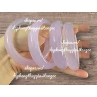 Lavender purple dulong solid bracelet, size 54-58mm, 14-15mm ring svip, alkaline product