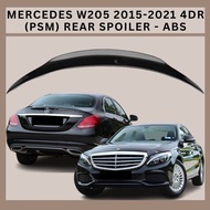 MERCEDES W205 2015-2021 4DR (PSM) REAR SPOILER - ABS, CAR FRAME