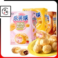 中闽 康师傅 乐芙球 注心饼干 MASTER KANG MINI PUFF 60G Snack China Snack Creampuff 零食网红 泡芙 小零食