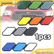 Tri-Color 3 Emblem Grill Stickers For Toyota Tacoma 4 Runner Tundra Car Sticker