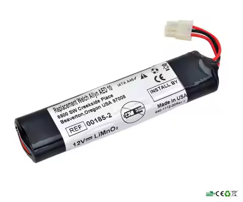 00185-2 Battery for Welch Allyn 7919-2 B11387 8000-0807-01 MRL 001852 / New Date