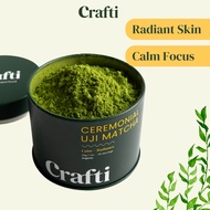 Crafti Ceremonial Matcha Powder - Organic Uji Matcha(30g/100g)