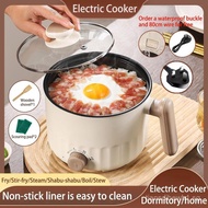 (1-3 Days Delivered)1.8L MultiFunction Cooker Mini Ceramic Non Stick liner Small Rice Cooker Hotpot 