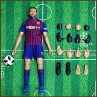 ST3 Messi CR7 Neymar Mbappe Salah Dybala Action Figure Movable Joins Model Dolls Toys For Kids Home 