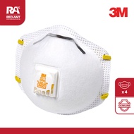 3M N95 8511 PARTICULATE RESPIRATOR N95 WITH VALVE - DOSH SIRIM APPROVED - 10 PCS