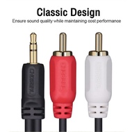 2 in 1 audio cable Speakers Cable Aux to RCA cable