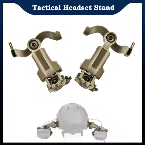Helmet Headset Mount Tactical Earmuffs Holder 360 Degree Rotating，for EARMOR M31,M32,M32H/Walker's R