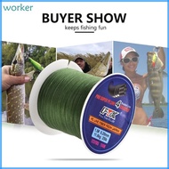 Wor* Smaller Diameter Braided Line 8lb-35lb Fast Water Cutting Fishing Line 4 Strands Braided Fishin