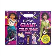 Disney Pixar Giant Colour Me Pad Colouring Book For Kids With Disney Movies Characters