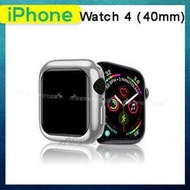 XUNDD 訊迪 Apple Watch Series 4 (40mm) 全包金屬色防摔軟殼 保護邊框(星鑽銀)