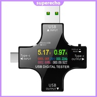 [Fast Arrival] Ampere Meter Type-C PD Voltage Current Meter Color Digital Display Power Bank Charger