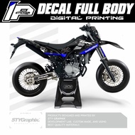 Decal Wr155R Hitam Tema Oneonenine Bisa Custom Desain