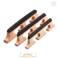 GILDAI Banjo Bridge Parts, 5 Strings Musical Instrument String Banjo Bridge, Accessories Wooden Mapl