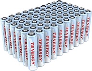 Tenergy AAA Rechargeable Battery, High Capacity 1000mAh NiMH AAA Battery, 1.2V Triple A Batteries, 6