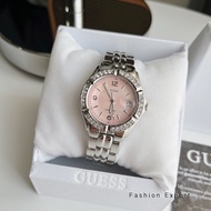 ✨ของแท้100%✨ นาฬิกาข้อมือ ผู้หญิง Guess ของแท้จากอเมริกา รหัส #G75791M Women's Stainless Steel Cryst