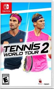 《今日快閃價》（中古二手）Switch NS遊戲 網球世界巡迴賽2 Tennis World Tour 2 美版中英文版