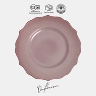 Pink Wales Salad Plate