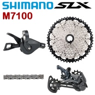 SHIMANO SLX M7100 Groupset 4PCS 1x12 Speed M7100 Shifter RD M7100 10-51T Cassette M8100 10-45T CSMZ6