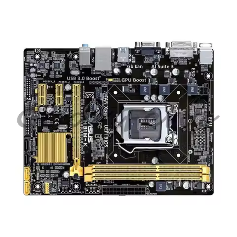 Computer motherboard, desktop system board, micro atx, lga 1150, h81m, ddr3, usb 3.0, h81mk, 16gb H8