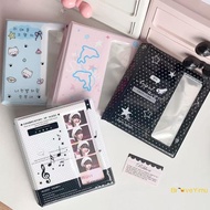 [BraveYimu] Cartoon Four Grid 4 Cuts Album Photo Card Collection Book For 40 Pcs 2x6 Inch Photo Stri