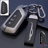 Remote Key Fob Cover Car Key Case For VW Volkswagen Golf 8 Mk8 2020 Skoda Octavia 3 Buttons Full Pro