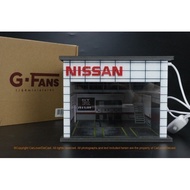 G-fans 1:64 日产Nissan 场景 Diorama with LED 710017