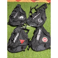 Furygan Dainese Alpinestarrs LuckyStrike Sling Bag  Shoulder Bag for Bike Rider / Beg Sling Beg Bahu