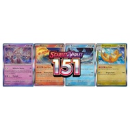 SV3.5 151 Holo Rare | MEW EN Scarlet & Violet Master Set Pokémon Cards PTCG English Singles