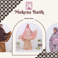 Mukena Dewasa Jumbo Rayon Motif Batik