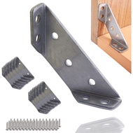 3-way right-angle stainless steel bracket, interior right-angle bracket, kitchen cabinet bracket, st