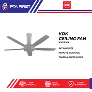 KDK K14YZ-GY CEILING FAN 5BLADE GREY (10113371)