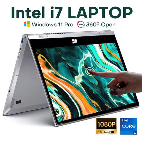 11.6 Inch 2 in 1 Touch Screen Notebook Intel Core i7-8500Y Windows 11 Pro Tablet PC Computers 8GB DD